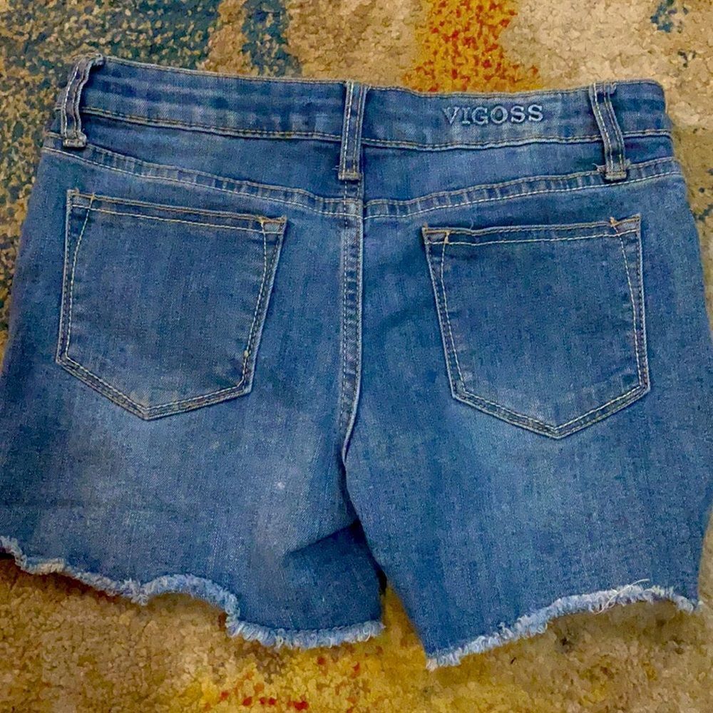 Girls Denim Shorts - Picture 2 of 2